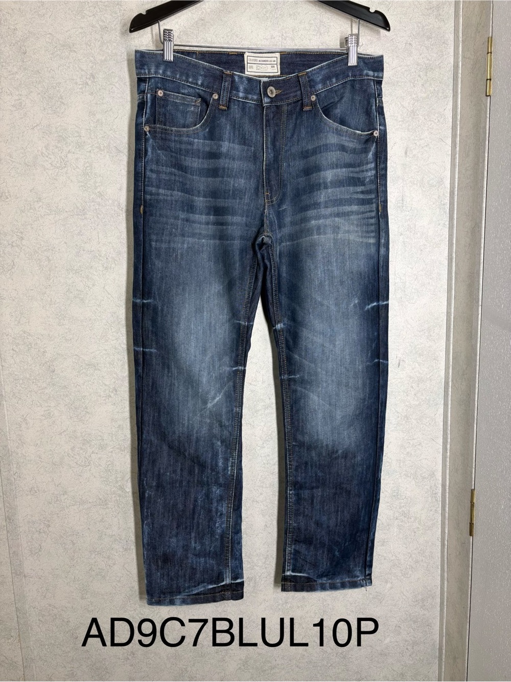 Colours•Alexander Julian•Straight-Leg•Classic•Denim Jeans•AD9C7BLUL10P•32x30•EUC
